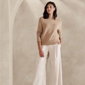 Camel sweater from Banana Republic